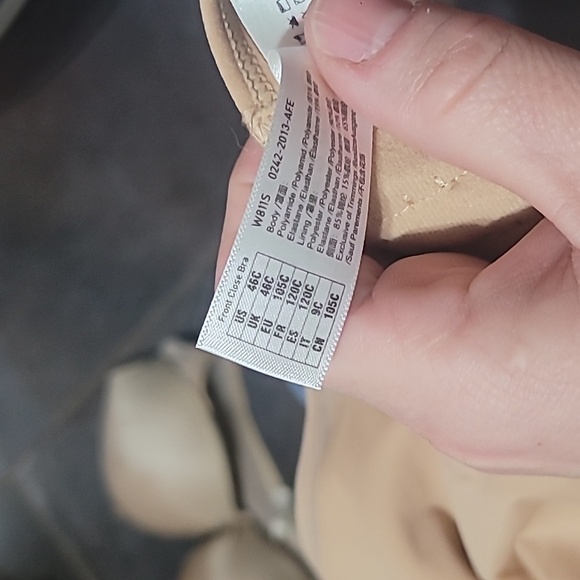 NWOT DELIMIRA Front Closure Posture Wireless Back Support Full Coverage Bra 46C - Picture 6 of 7